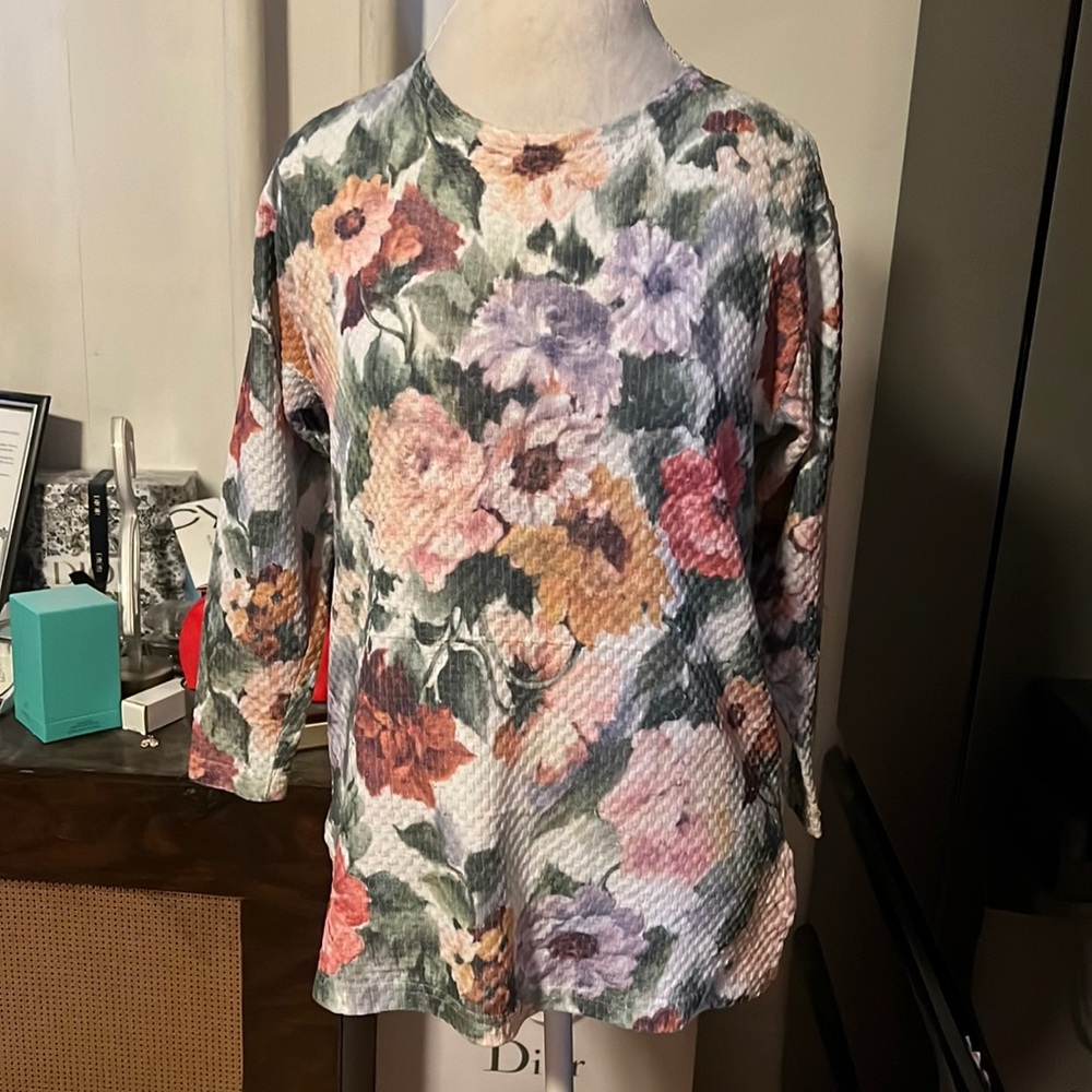 🆑FINAL PRICE‼️ ❤️VINTAGE❤️ Jessica Roberts sweater like long sleeve top